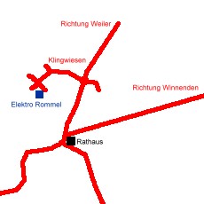 Karte Anfahrt